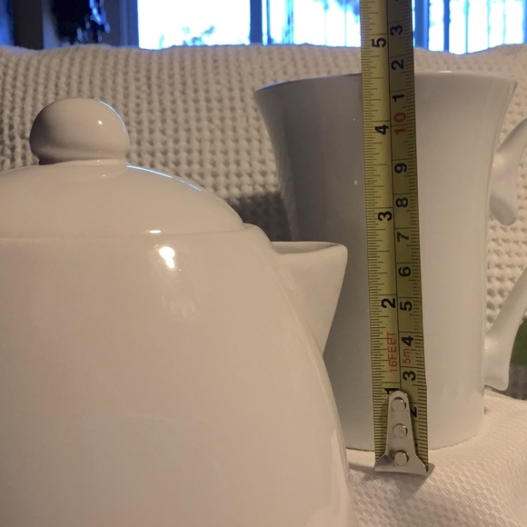 Starbucks Pottery Ceramic Coffee Tea Pitcher 30.4 oz & Coffee Tea Mug 11 oz - Picture 8 of 11